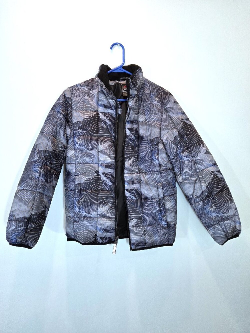 Gerry Youth Blue & Gray Puffer Jacket Size L (14/16)